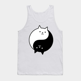 Yin-Yang Cat Tank Top